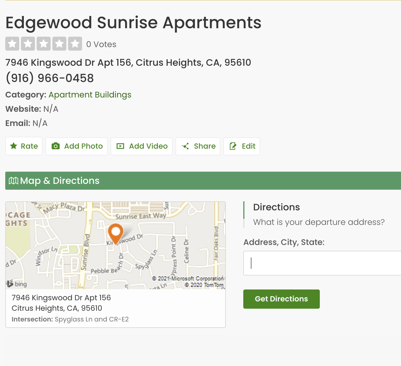 Edgewood Sunrise Apartments.